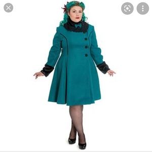 Hell Bunny brand retro vintage steam punk coat